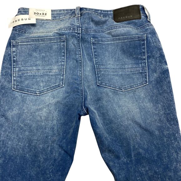 Pacsun Stacked Skinny Comfort Stretch Ripped Jeans  Men’s  30x32 New MSRP: $ 54 - Picture 15 of 16